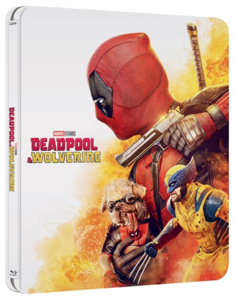 detail Deadpool & Wolverine - 4K UHD + BD Limit. sběratelská edice Steelbook motiv DP