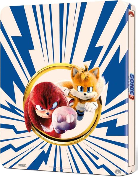 detail Ježko Sonic 3 - 4K Ultra HD Blu-ray + Blu-ray Steelbook