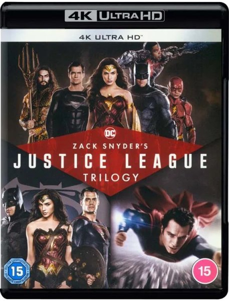 detail Liga spravodlivosti Zacka Snydera trilógia - 4K Ultra HD Blu-ray 3BD