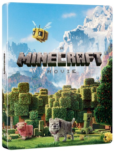 detail Minecraft vo filme - Steelbook 4K Ultra HD + Blu-ray (2BD) Day Scene