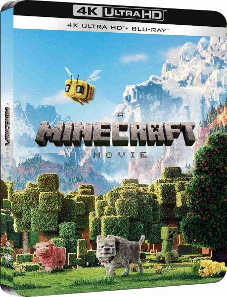 detail Minecraft vo filme - Steelbook 4K Ultra HD + Blu-ray (2BD) Day Scene
