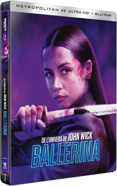 detail Balerina - 4K Ultra HD Blu-ray + Blu-ray Steelbook (bez CZ)