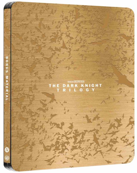 detail Temný rytíř trilogie 20. výročí - Limited Edition 4K Ultra HD Blu-ray Steelbook