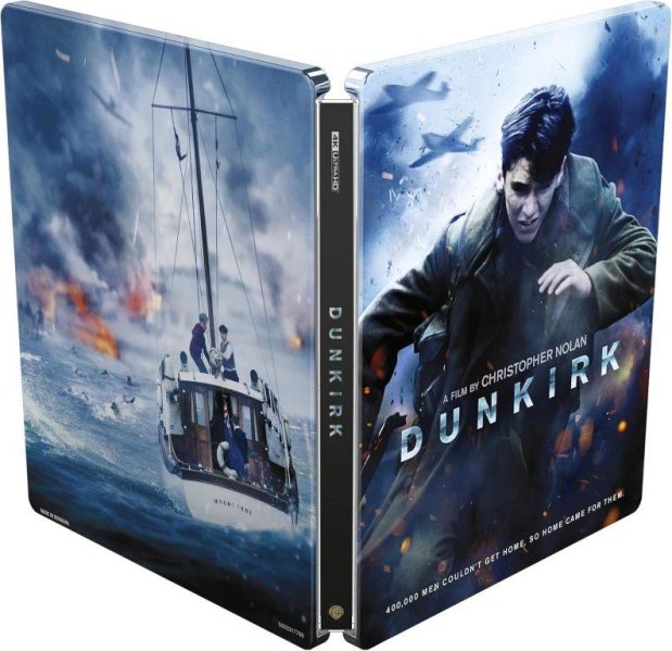 detail Dunkirk - 4K Ultra HD Blu-ray + bonusový disk Steelbook