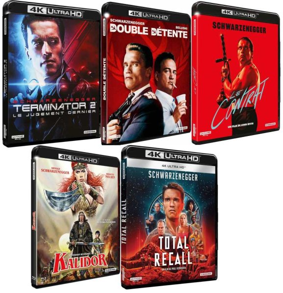 detail Arnold Schwarzenegger kolekcia 5 filmov – 4K Ultra HD (bez CZ)