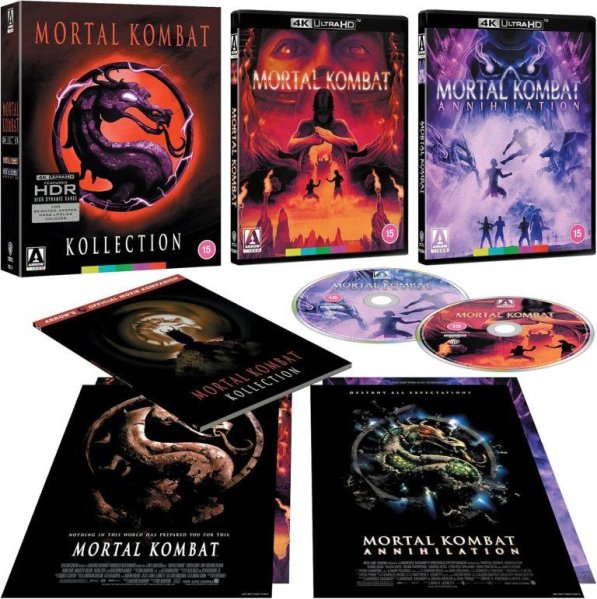 detail Mortal Kombat Kollection - Limited Edition 4K Ultra HD Blu-ray (bez CZ)