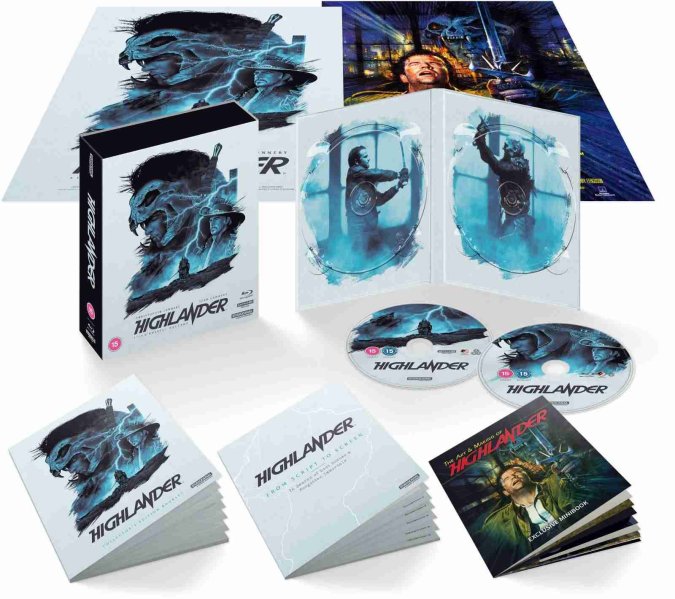 detail Highlander (1986) Limited Collectors Edition - 4K Ultra HD + Blu-ray (bez CZ)