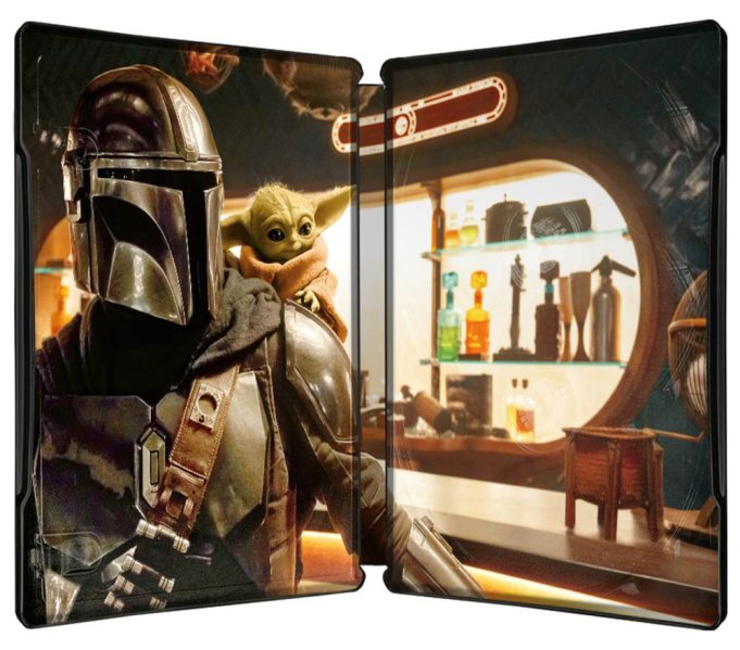 detail Star Wars: Mandalorián a Grogu - 4K UHD Blu-ray + Blu-ray Steelbook