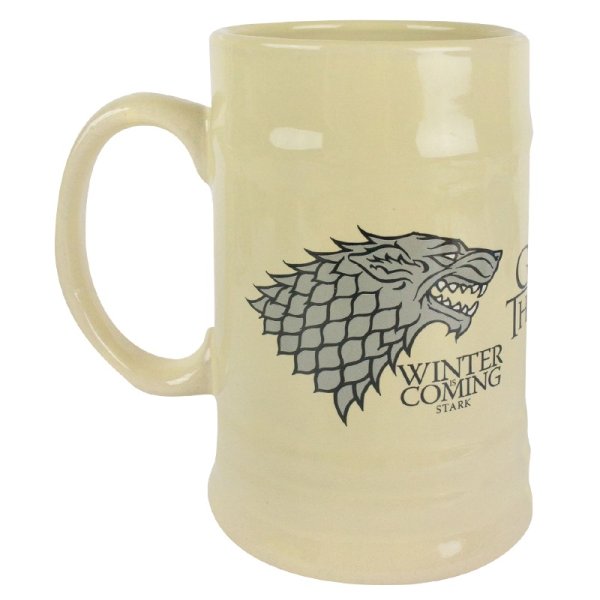 detail Keramický korbel Game of Thrones - Stark