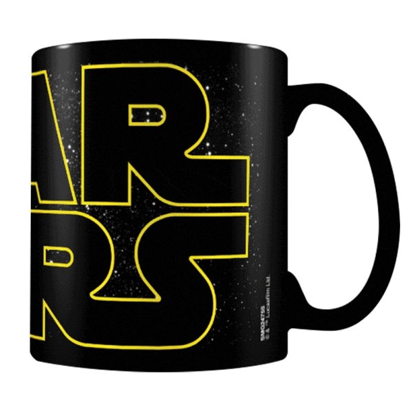 detail Hrnek Star Wars - logo měnící se 315 ml