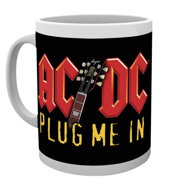 detail Hrnek AC/DC - Plug me in 295 ml