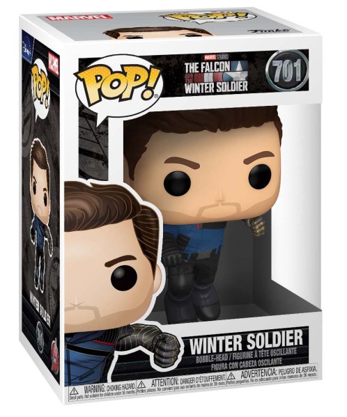 detail Funko POP! Marvel: TFAWS - Winter Soldier