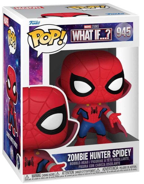 detail Funko POP! Marvel What If  S2 - Zombie Hunter Spidey