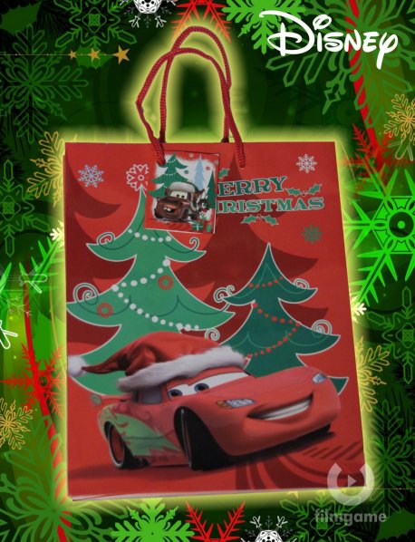 detail Vánoční dárková taška 1ks (dětský motiv, náhodný výběr)