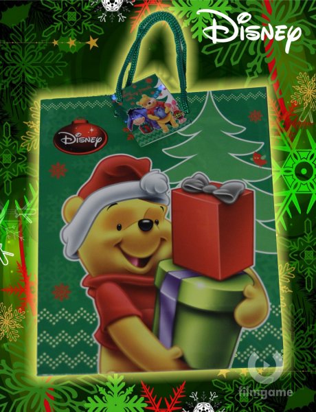 detail Vánoční dárková taška 1ks (dětský motiv, náhodný výběr)