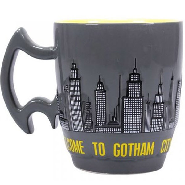 detail Hrnek 3D- Batman: City Scene