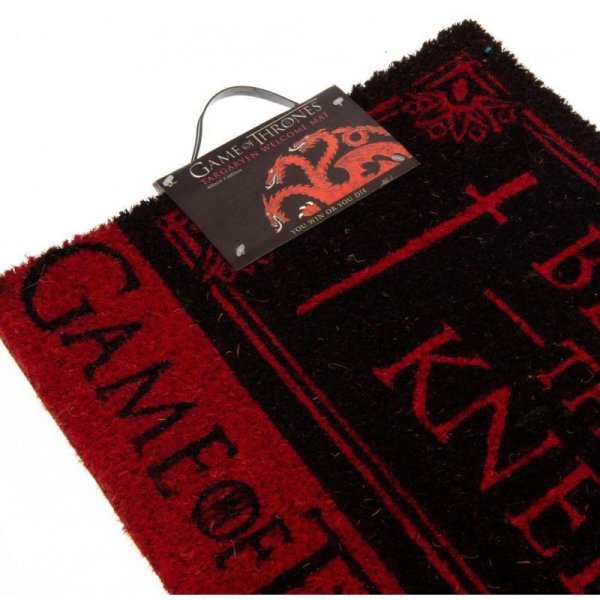 detail Rohožka Game of Thrones - Bend The Knee