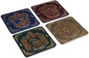 nahlad Harry Potter - Set 4 kovových podtácků