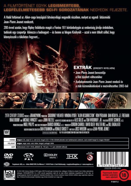 detail Votrelec: Vzkriesenie - DVD (maďarský obal)