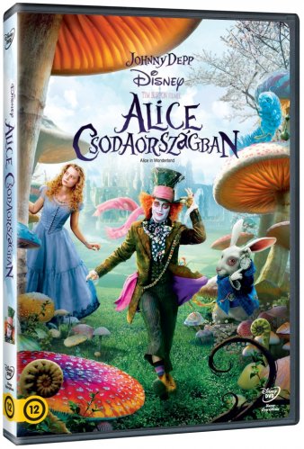 Alica v krajine zázrakov - DVD (maďarský obal)