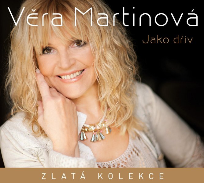 detail MARTINOVÁ VĚRA - ZLATÁ KOLEKCE - JAKO DŘÍV - 3CD