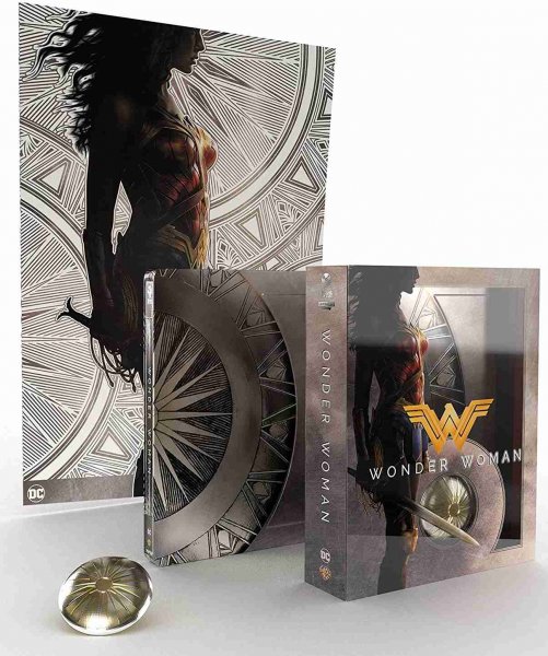 detail Wonder Woman 4K UHD Blu-ray Steelbook (Limitovaná edícia)