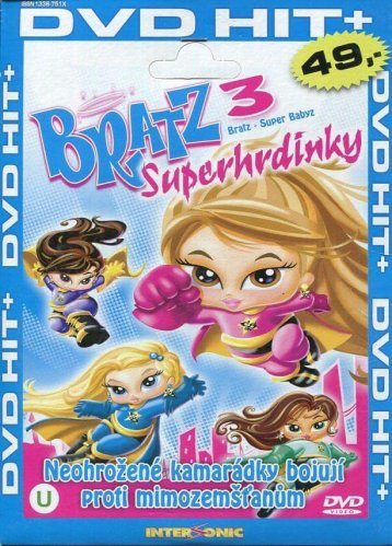 Bratz 3: Superhrdinky - DVD pošetka