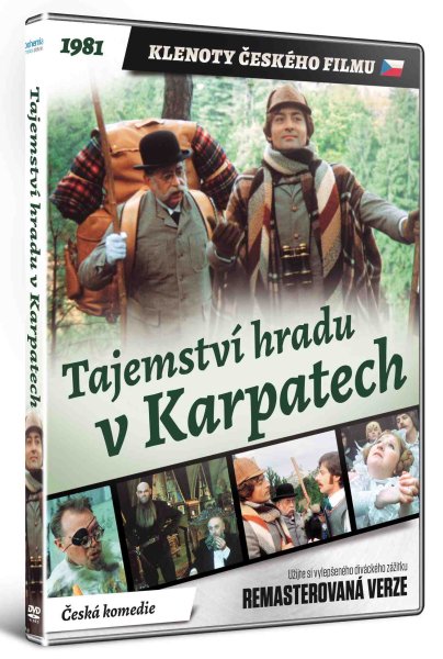 detail Tajemství hradu v Karpatech (Remasterovaná verzia) - DVD