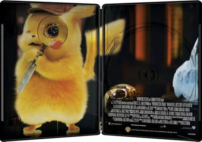 detail Pokémon: Detektiv Pikachu - Blu-ray 3D Steelbook