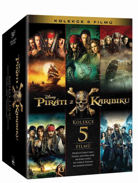 detail Piráti z Karibiku 1-5 kolekce - 5DVD