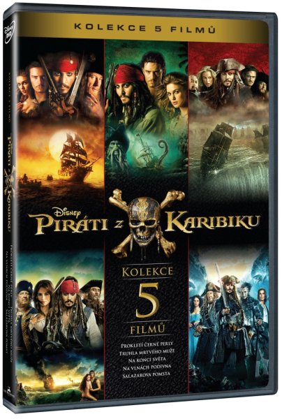 detail Piráti z Karibiku 1-5 kolekce - 5DVD