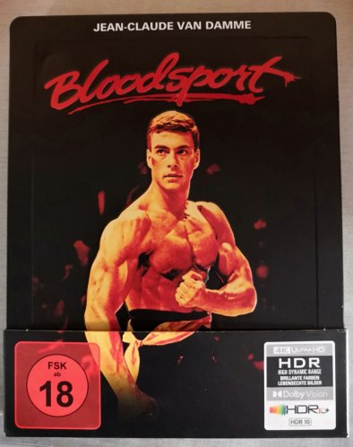 Krvavý sport - 4K Ultra HD Blu-ray + BD Steelbook (bez CZ) OUTLET