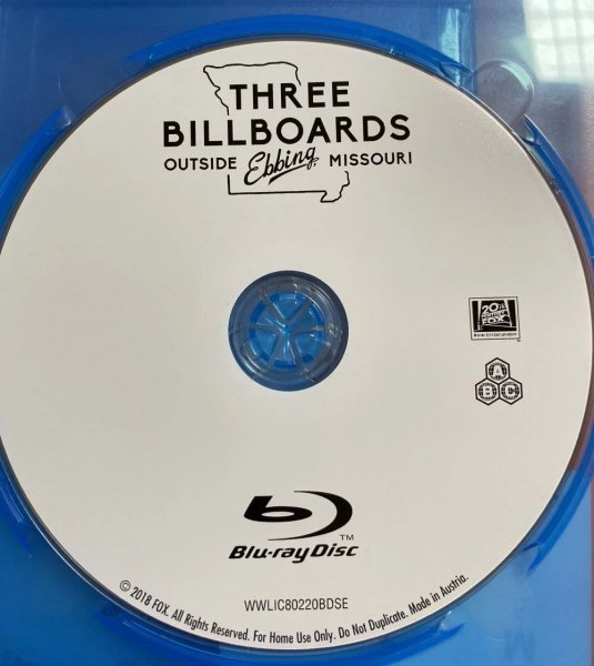 detail Tri billboardy kúsok za Ebbingom - Blu-ray - outlet