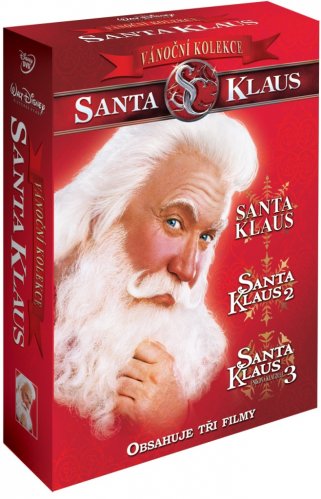 Santa Klaus 1-3 kolekce - 3DVD