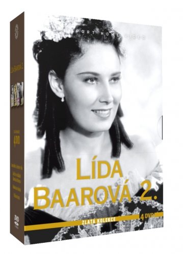 Lída Baarová 2 - Zlatá Kolekce - 4 DVD
