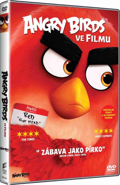 detail Angry Birds ve filmu (Big face) - DVD
