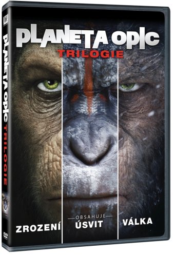 Planeta opic trilogie - 3DVD