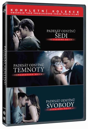 Padesát odstínů 1-3 kolekce - 3DVD