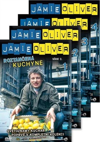 Jamieho roztančená kuchyně - 2.série - 4DVD pošetky