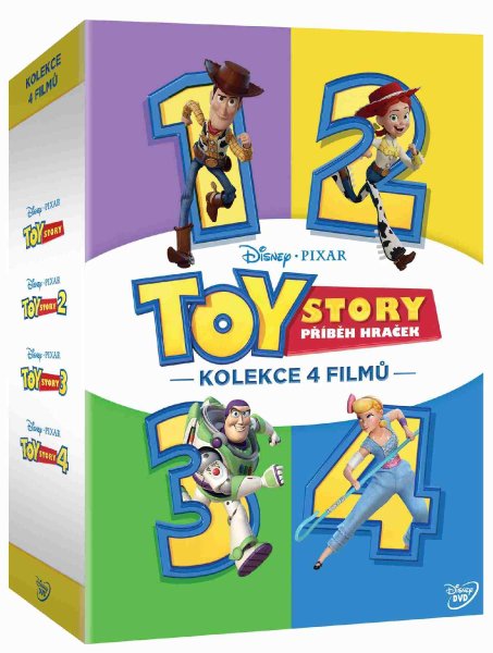 detail Toy Story: Příběh hraček 1-4 kolekce - 4DVD