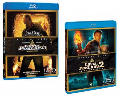 Lovci pokladů 1 + 2 Blu-ray