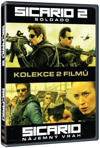 Sicario 1+2 kolekce - 2DVD