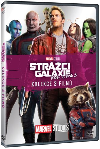 Strážci Galaxie 1-3 kolekce - 3DVD