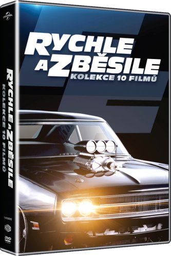 Rychle a zběsile 1-10 kolekce - 10DVD