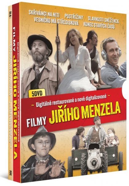 detail Filmy Jiřího Menzela - 5DVD Digitálně restaurováno a nově digitalizováno