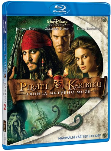 Piráti Karibiku: Truhlica mŕtveho muža - Blu-ray