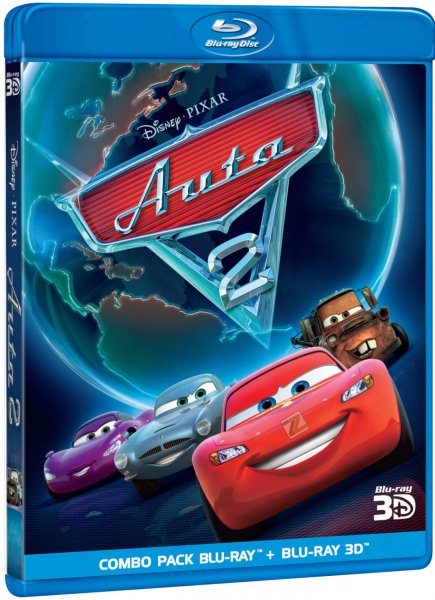 detail Autá 2 - Blu-ray 3D + 2D (2BD)