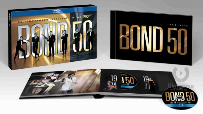 detail James Bond 50 kolekce - 23 Blu-ray (Edice k 50. výročí)