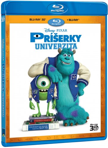 Príšerky: Univerzita - Blu-ray 3D + 2D (2BD)