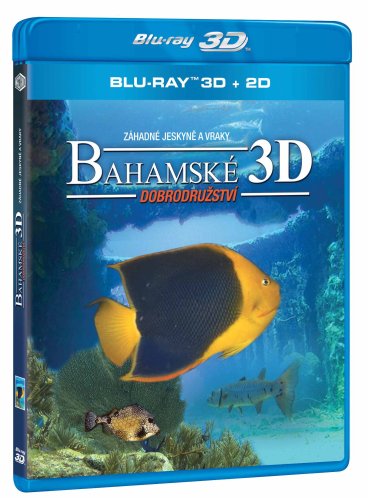 Bahamské dobrodružství: záhadné jeskyně a vraky - Blu-ray 3D + 2D